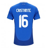 Taliansko Bryan Cristante #16 Domáci futbalový dres ME 2024 Krátky Rukáv